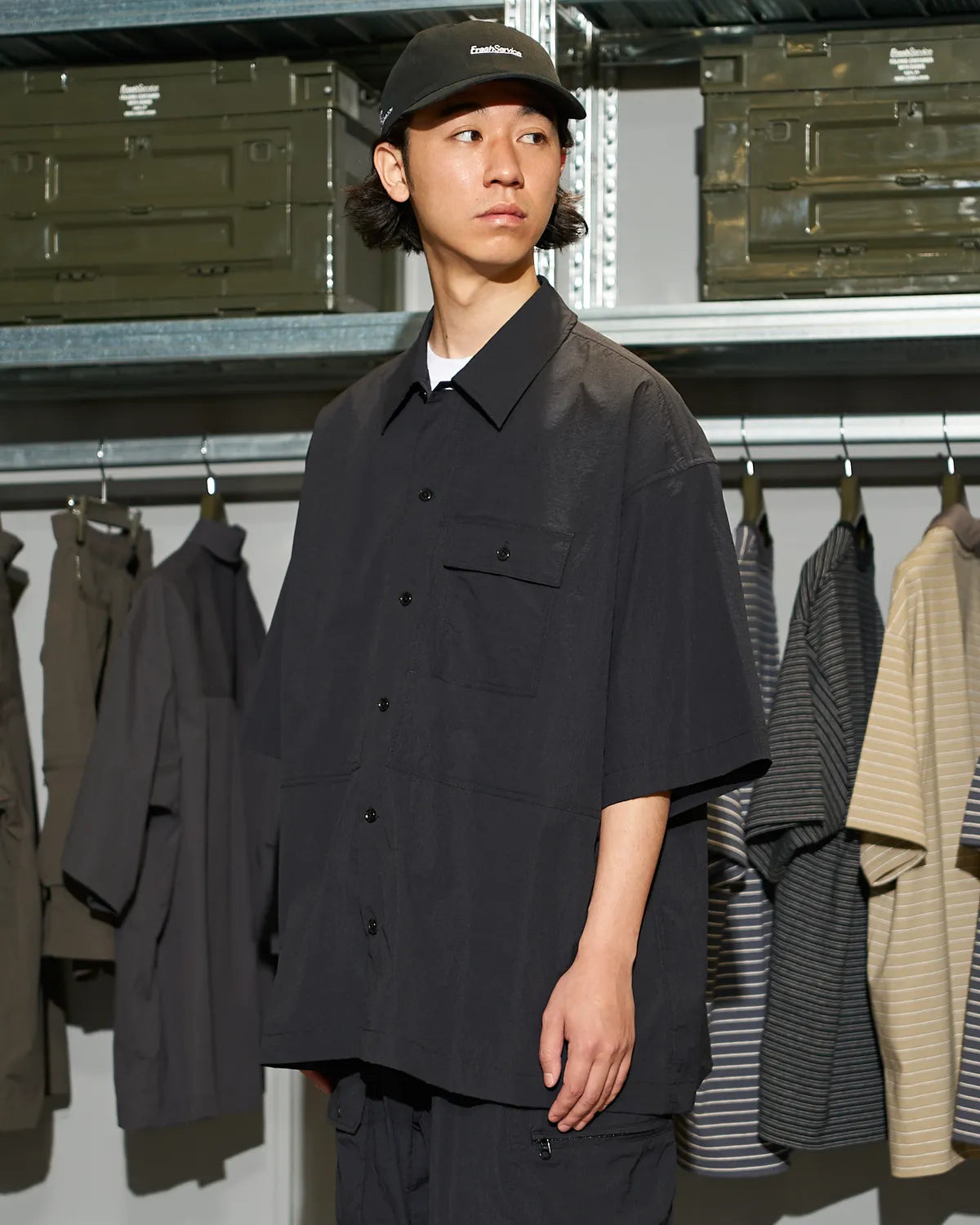 FreshService / DRY FLEX NYLON FIELD POCKET SHIRT (FSC262-50116)