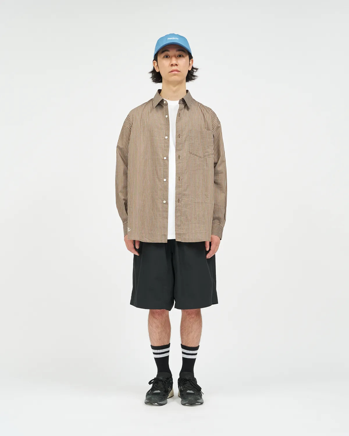 FreshService / HRAFTeX® L/S STRIPE SHIRT (FSC262-50007)