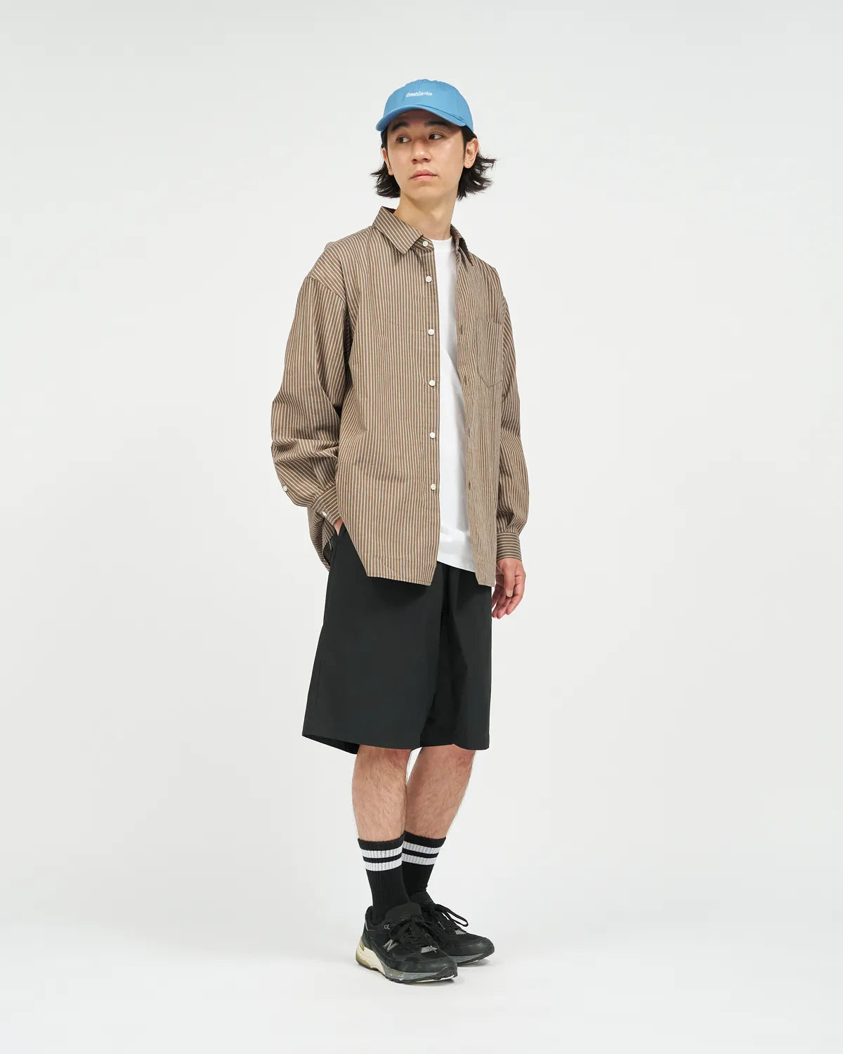 FreshService / HRAFTeX® L/S STRIPE SHIRT (FSC262-50007)