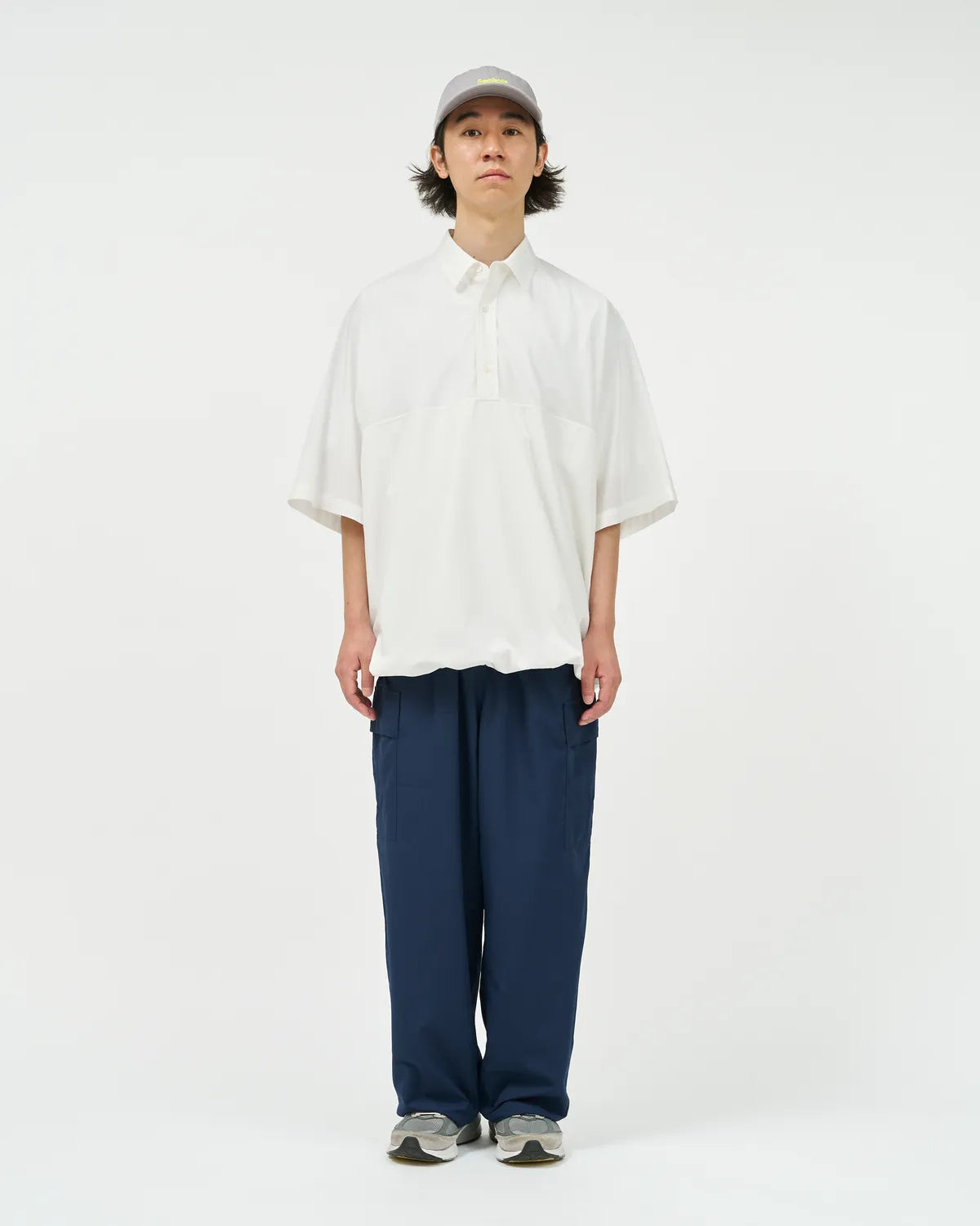 FreshService / COOL TECH POPLIN S/S ANORAK SHIRT (FSC262-50057)