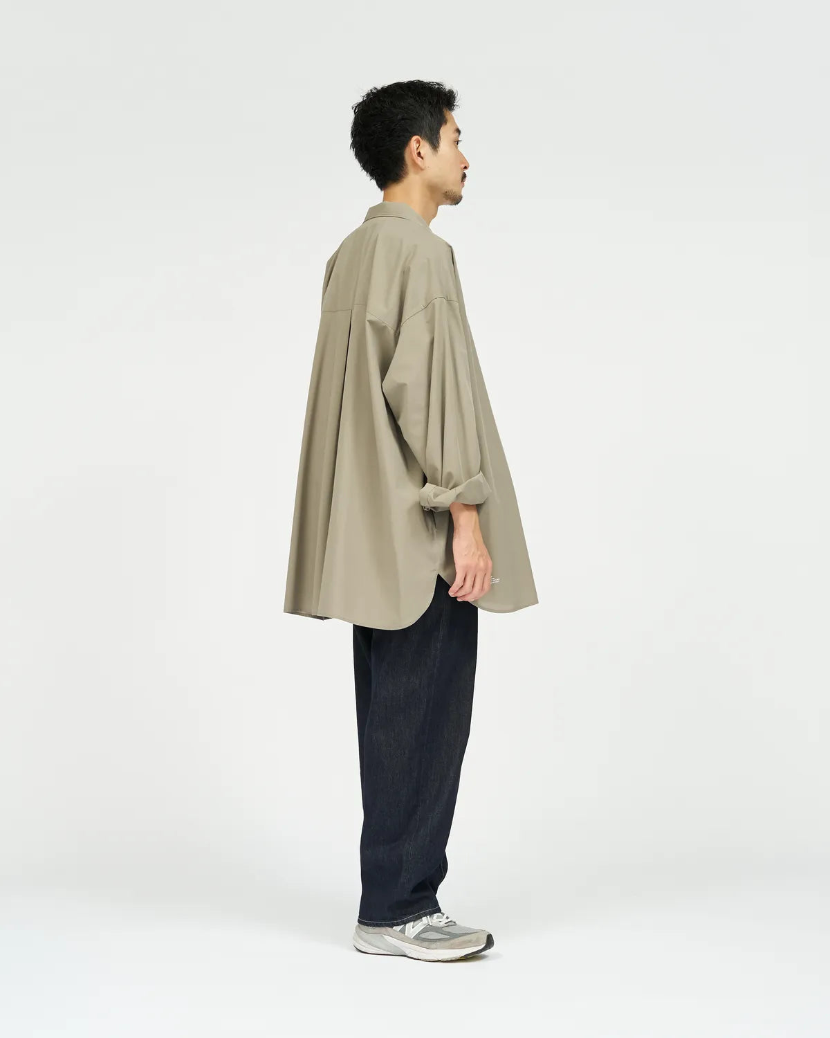 FreshService / AIR POPLIN OPEN COLLAR L/S SHIRT (FSC263-50046)
