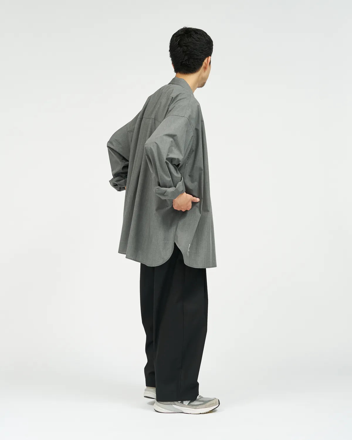 FreshService / AIR POPLIN OPEN COLLAR L/S SHIRT (FSC263-50046)