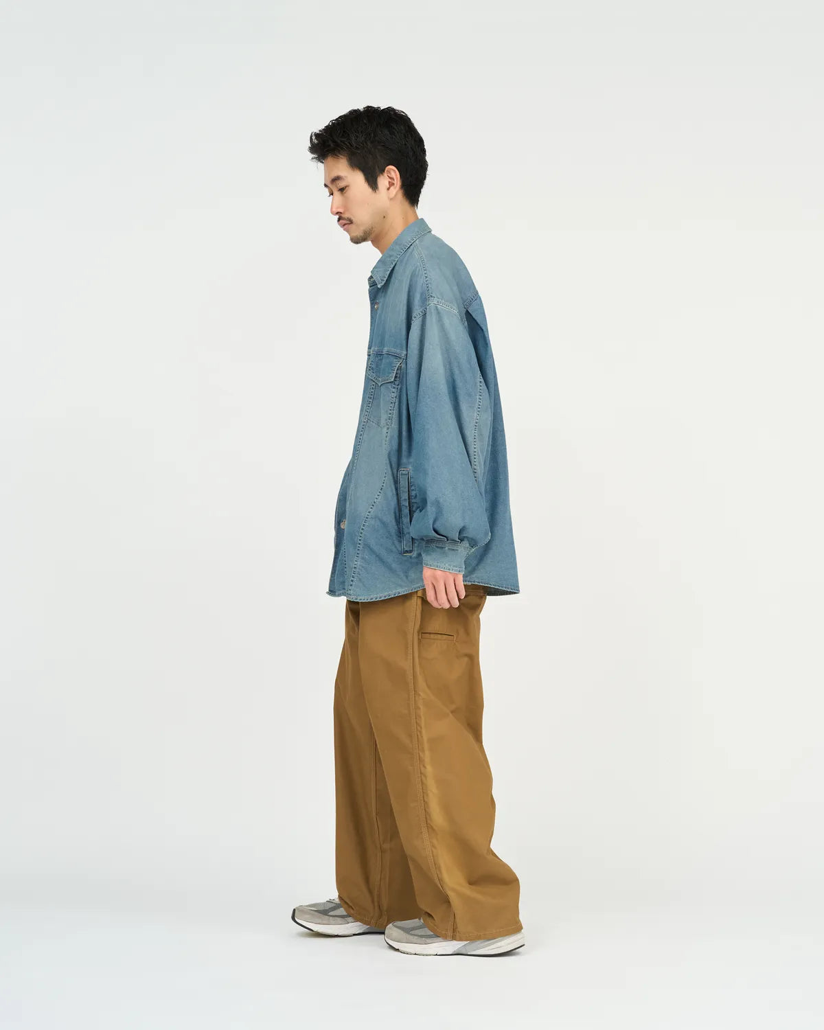 FreshService / N/C TECH DENIM TRUCKER SHIRT (FSC263-50043)
