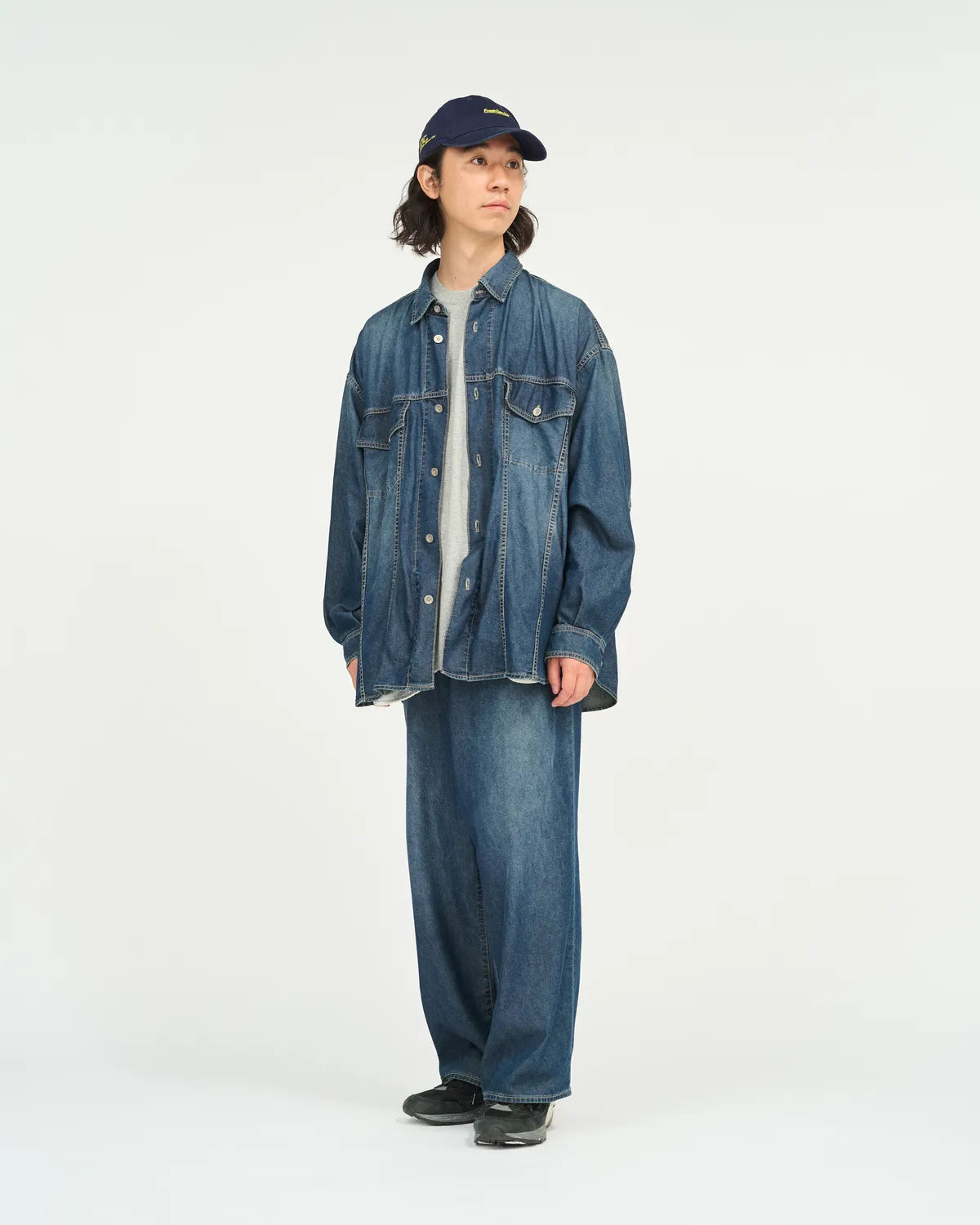 FreshService / N/C TECH DENIM FIVE POCKET EASY PANTS (FSC263-40044)