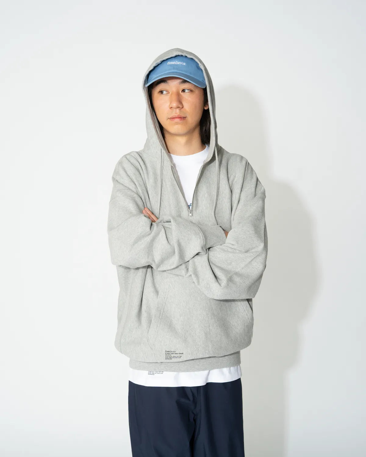 FreshService / CLASSIC TERRY SWEAT HOODIE (FSC263-70012)