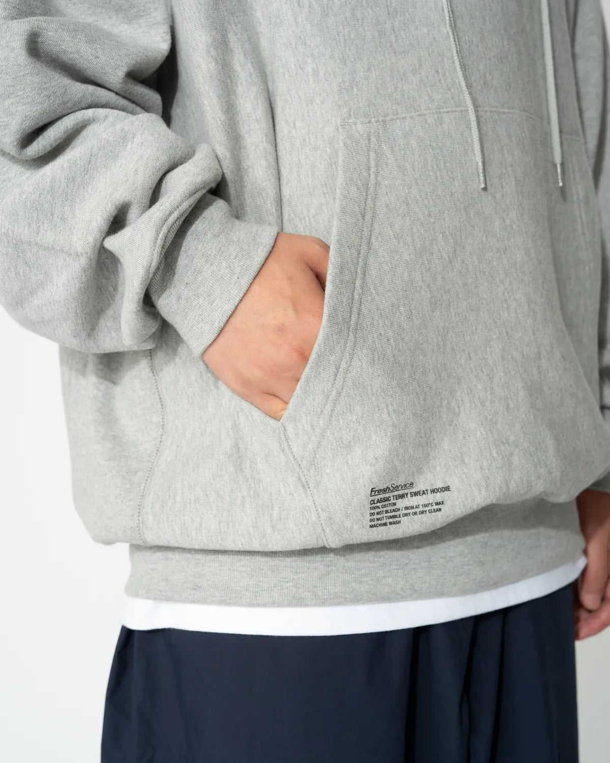 FreshService / CLASSIC TERRY SWEAT HOODIE (FSC263-70012)