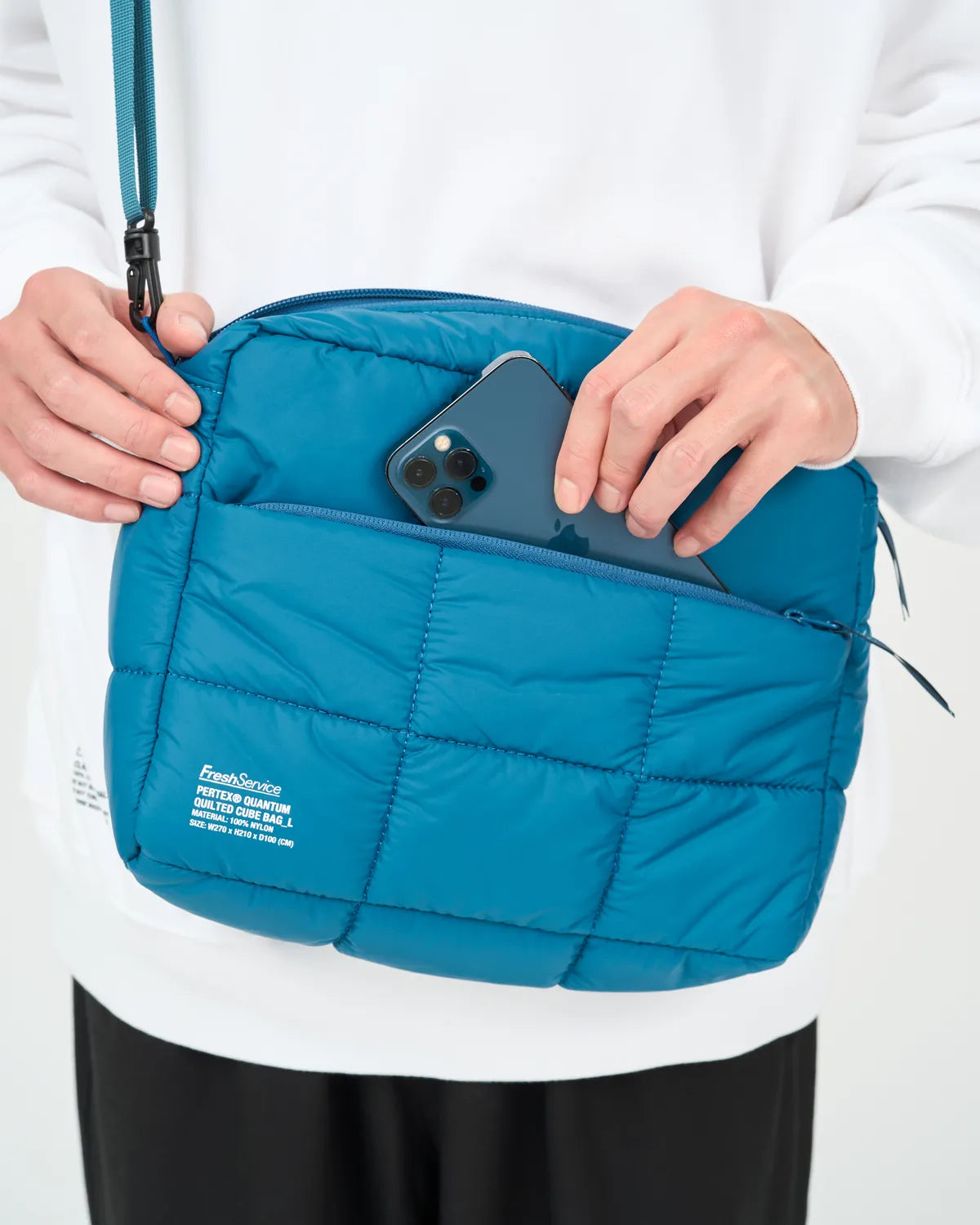 FreshService / PERTEX QUANTUM QUILTED CUBE BAG -L- (FSP263-90022)