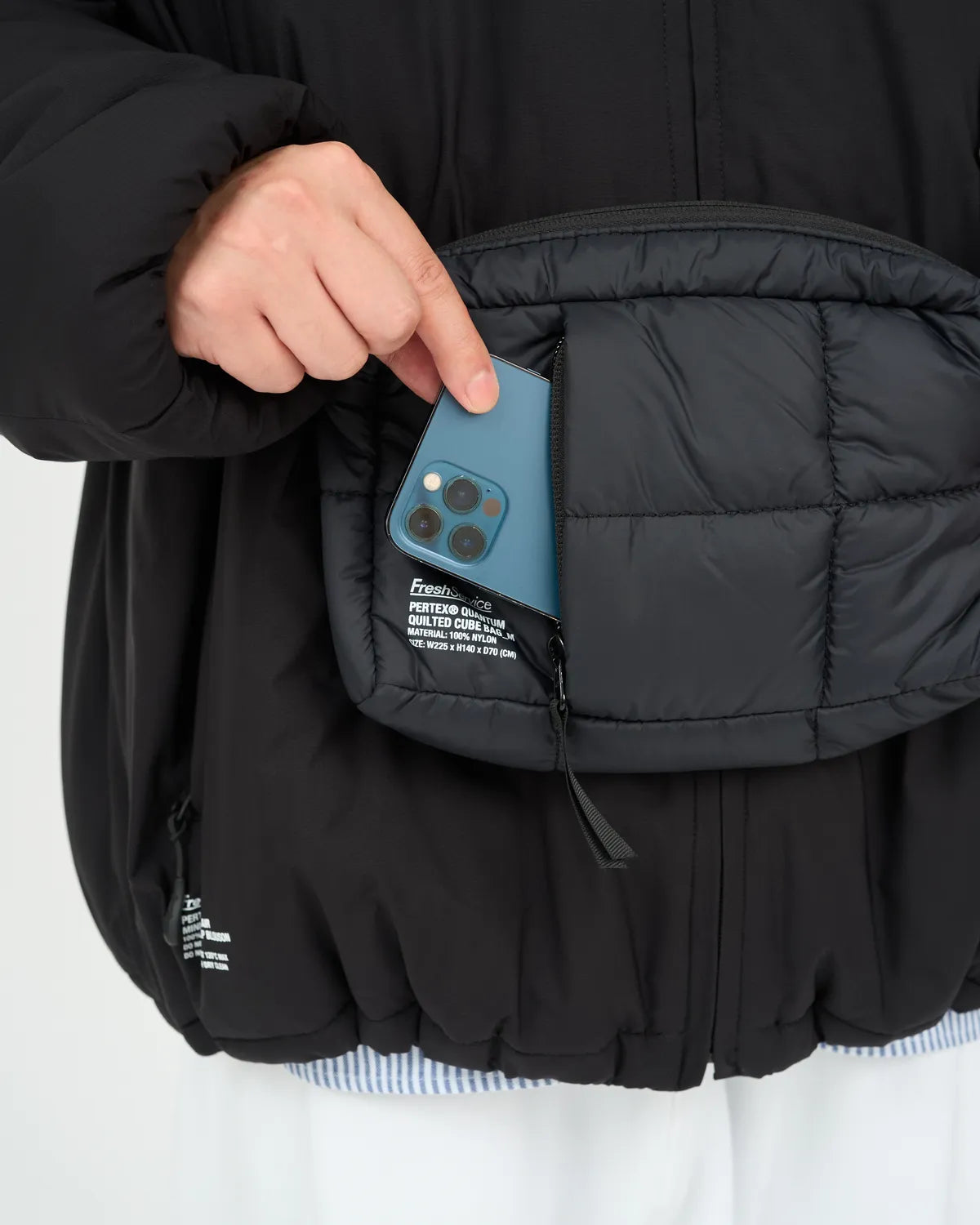 FreshService / PERTEX QUANTUM QUILTED CUBE BAG -M- (FSP263-90021)