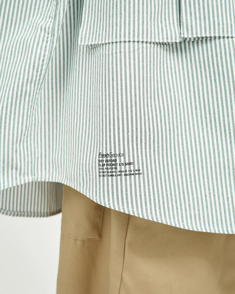 FreshService / DRY OXFORD FLAP POCKET L/S SHIRT (FSC253-50110B)