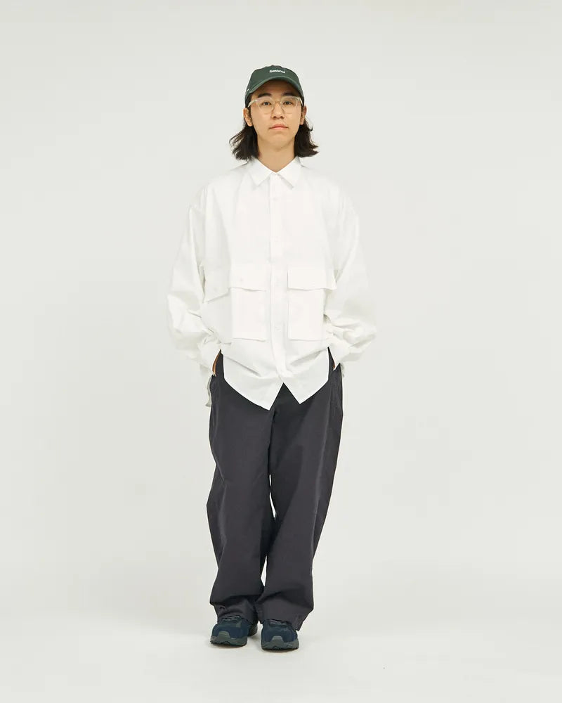 FreshService / DRY OXFORD FLAP POCKET L/S SHIRT (FSC253-50110B)