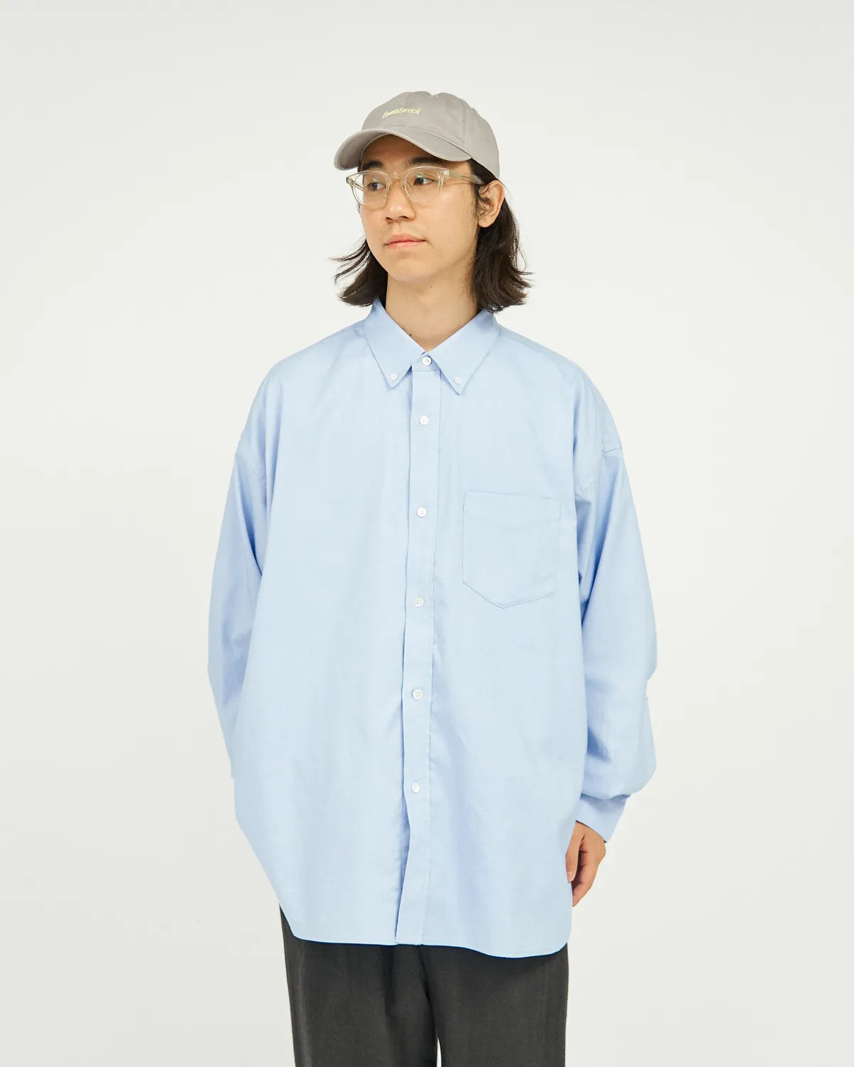 FreshService / DRY OXFORD CORPORATE L/S B.D SHIRT (FSC254-50025B)