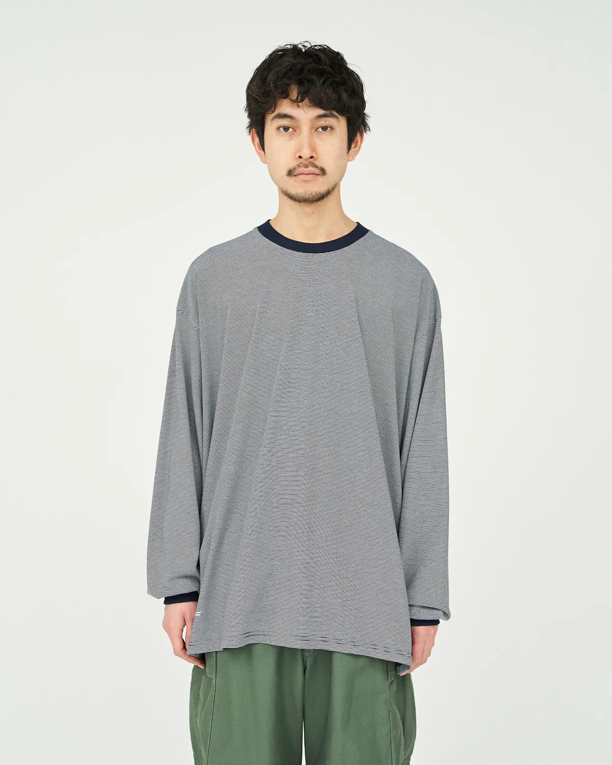 FreshService / MICRO BORDER L/S TEE (FSC252-70034)