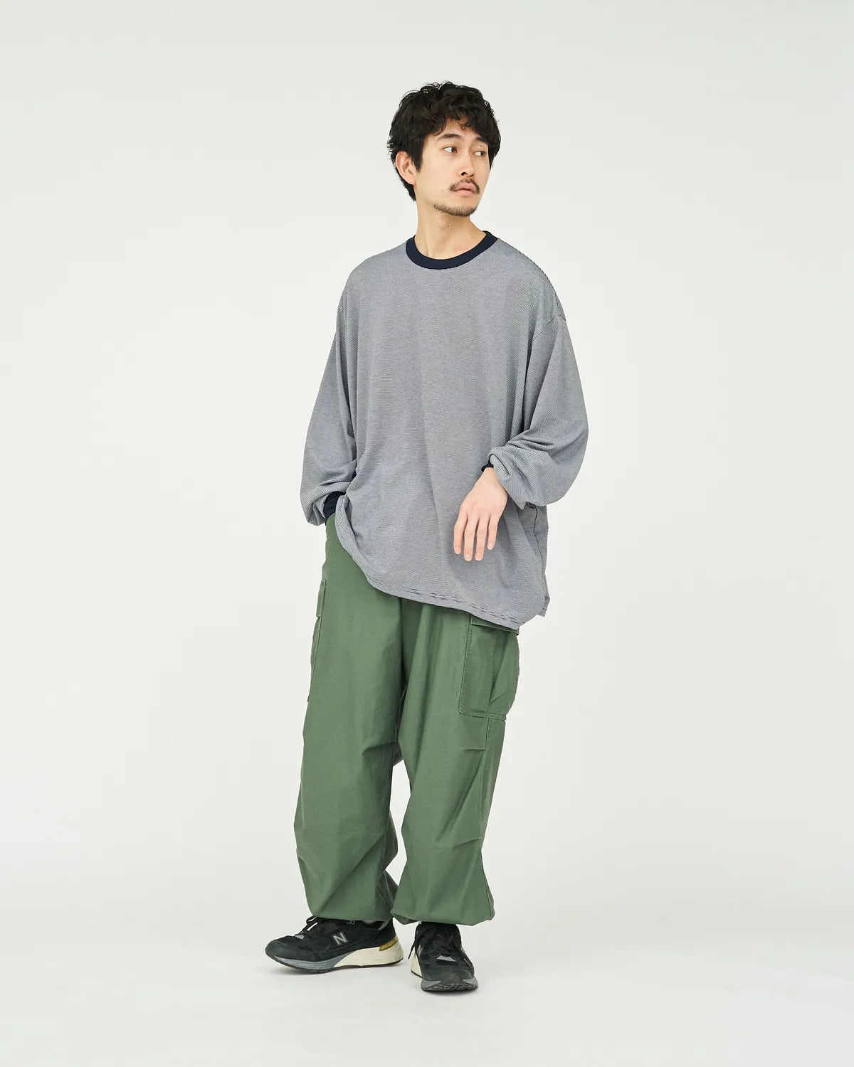 FreshService / MICRO BORDER L/S TEE (FSC252-70034)