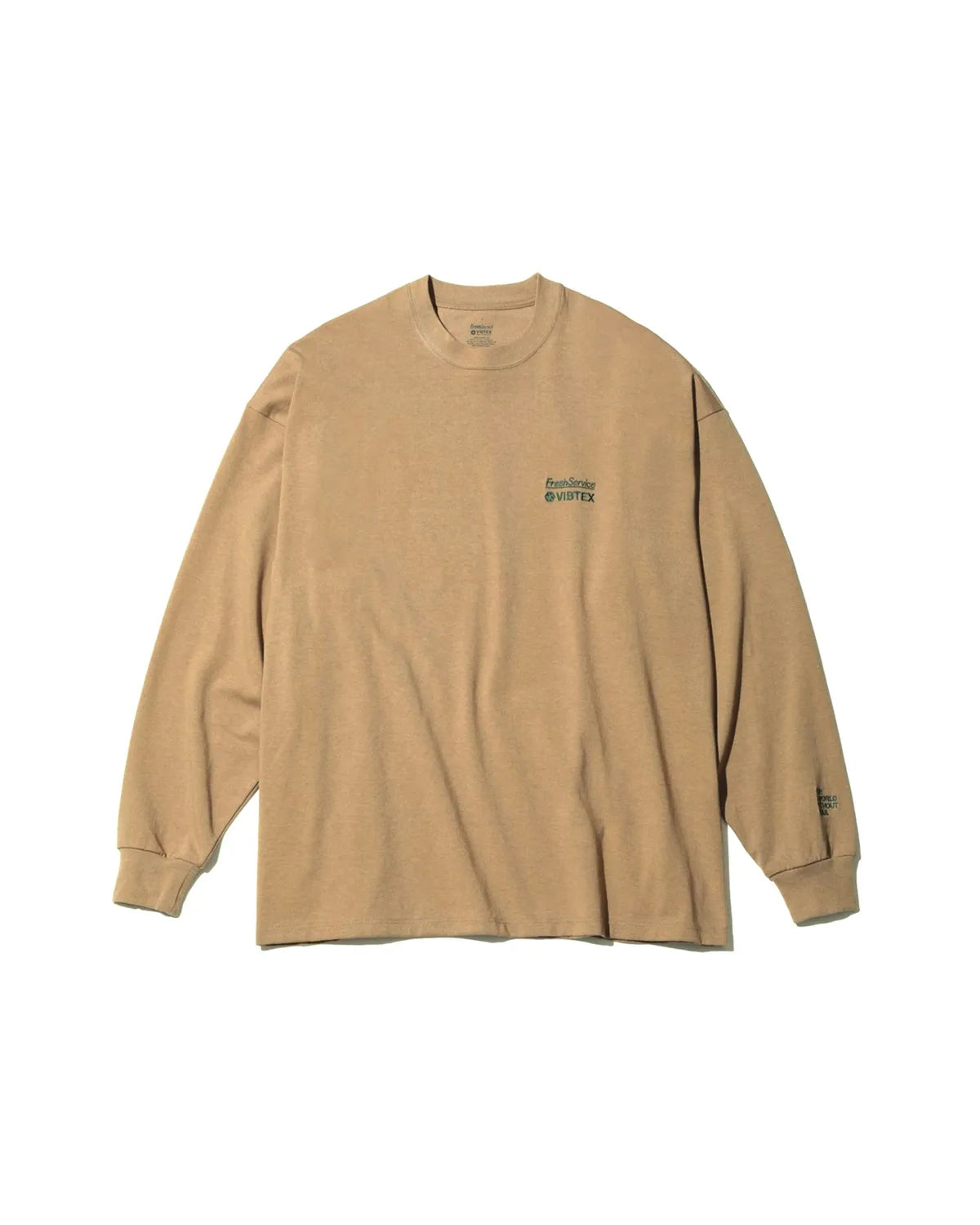 FreshService × VIBTEX / VIBTEX for FreshService L/S CREW NECK TEE (FSC254-70002B)