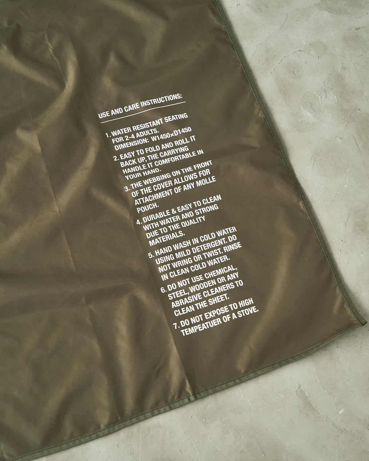 FreshService / GROUND SHEET (FSP261-99008B)