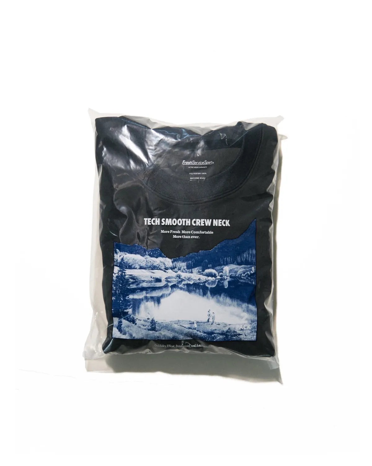 FreshServiceSport / 2-PACK TECH SMOOTH L/S CREW NECK (FSP253-70087B)