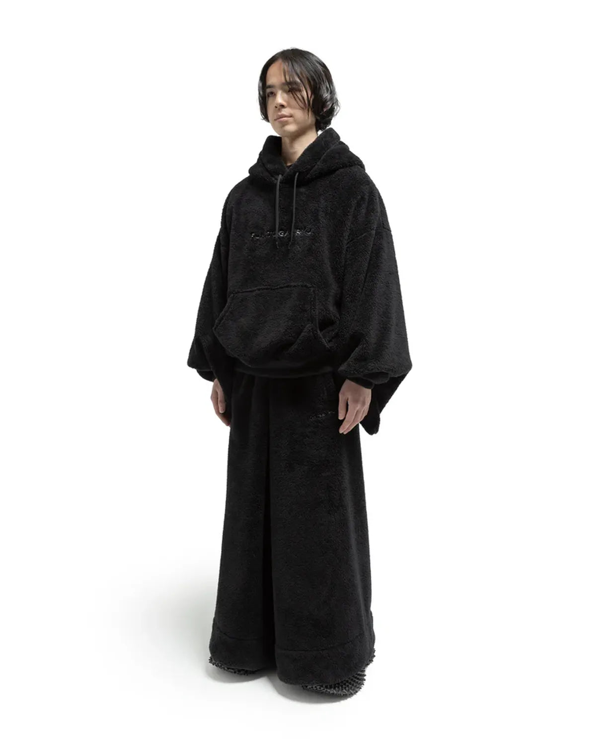 FUMITO GANRYU / Kimono Boa Fleece Hoodie (Fu14-Cu-02)