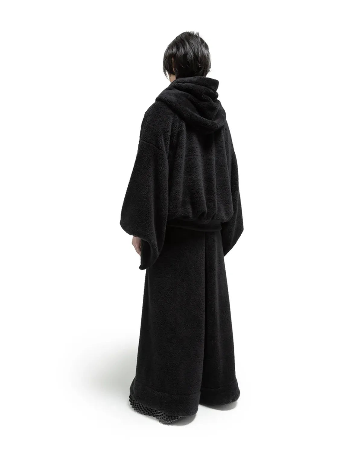 FUMITO GANRYU / Kimono Boa Fleece Hoodie (Fu14-Cu-02)