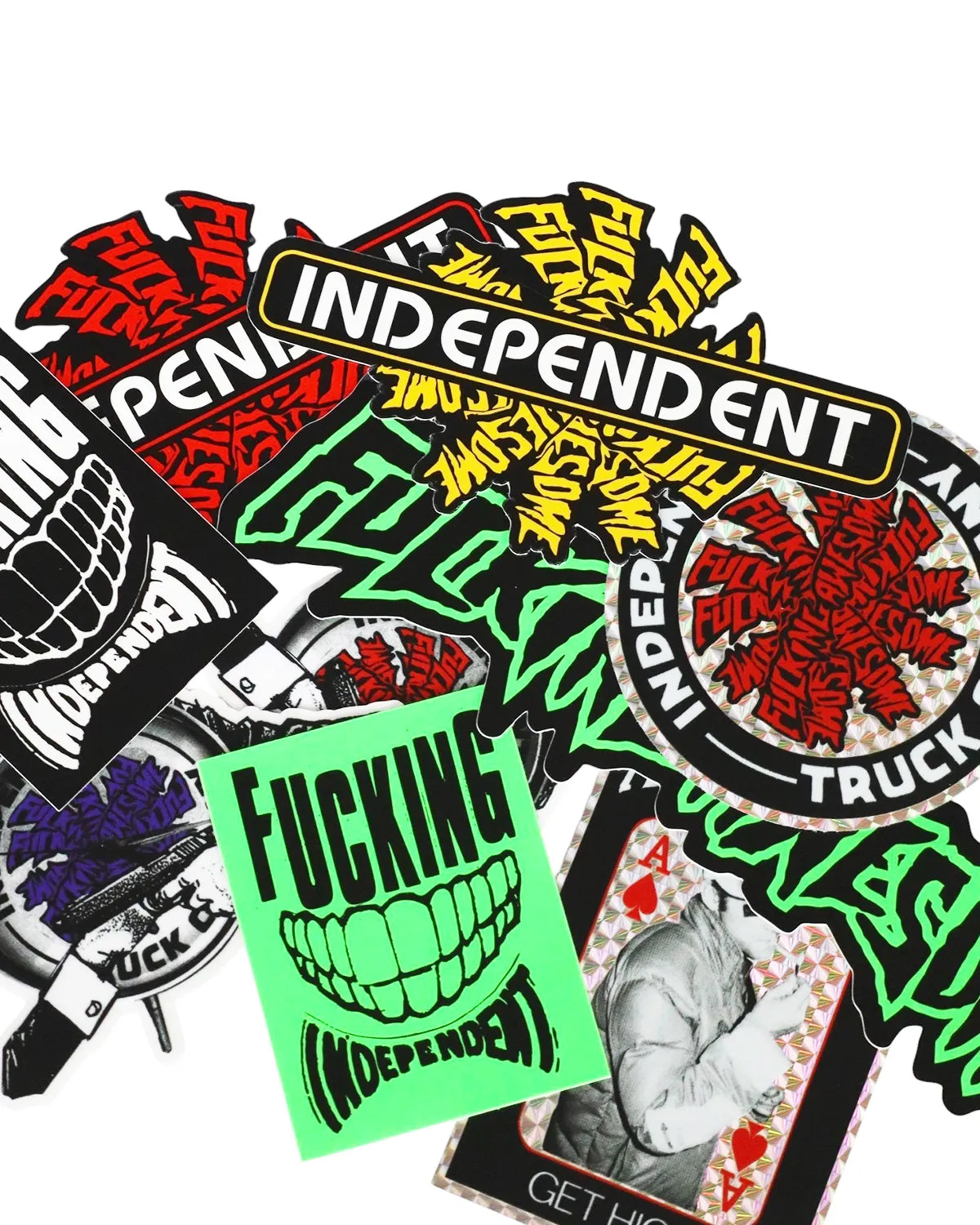 FUCKING AWESOME の FA Independent Sticker Pack 2026
