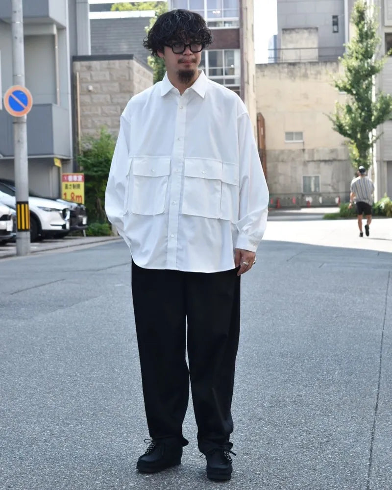 FreshService の DRY OXFORD FLAP POCKET L/S SHIRT (FSC243-50001B)