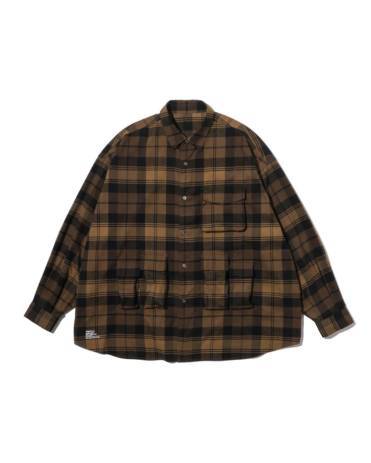 FreshService（フレッシュサービス） / FLANNEL CHECK MULTI POCKET