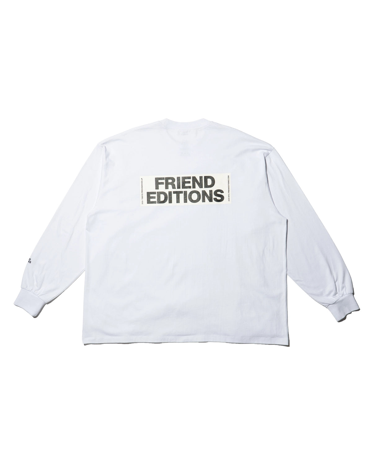 FreshService の FRIEND EDITIONS CORPORATE L/S TEE "NYC × TYO" (FSP261-70089FE)