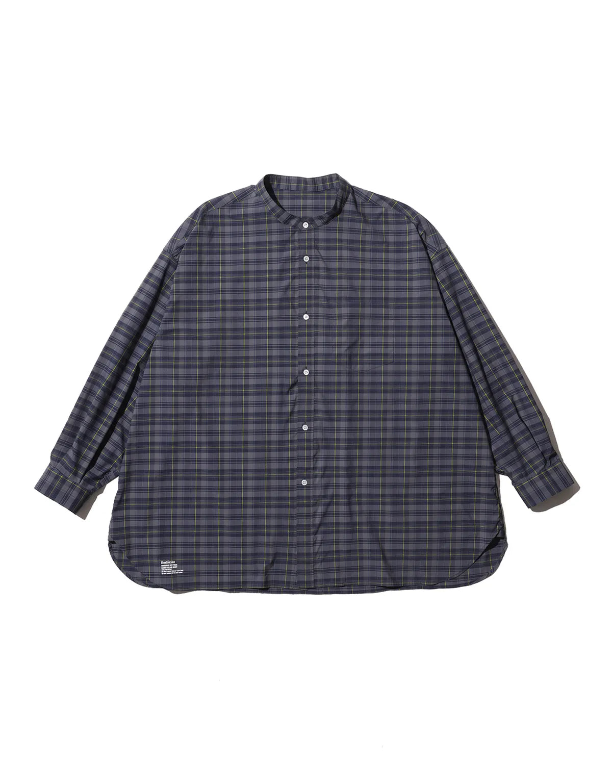 FreshService の MADRAS DRY TECH BAND COLLAR SHIRT (FSC261-50250)