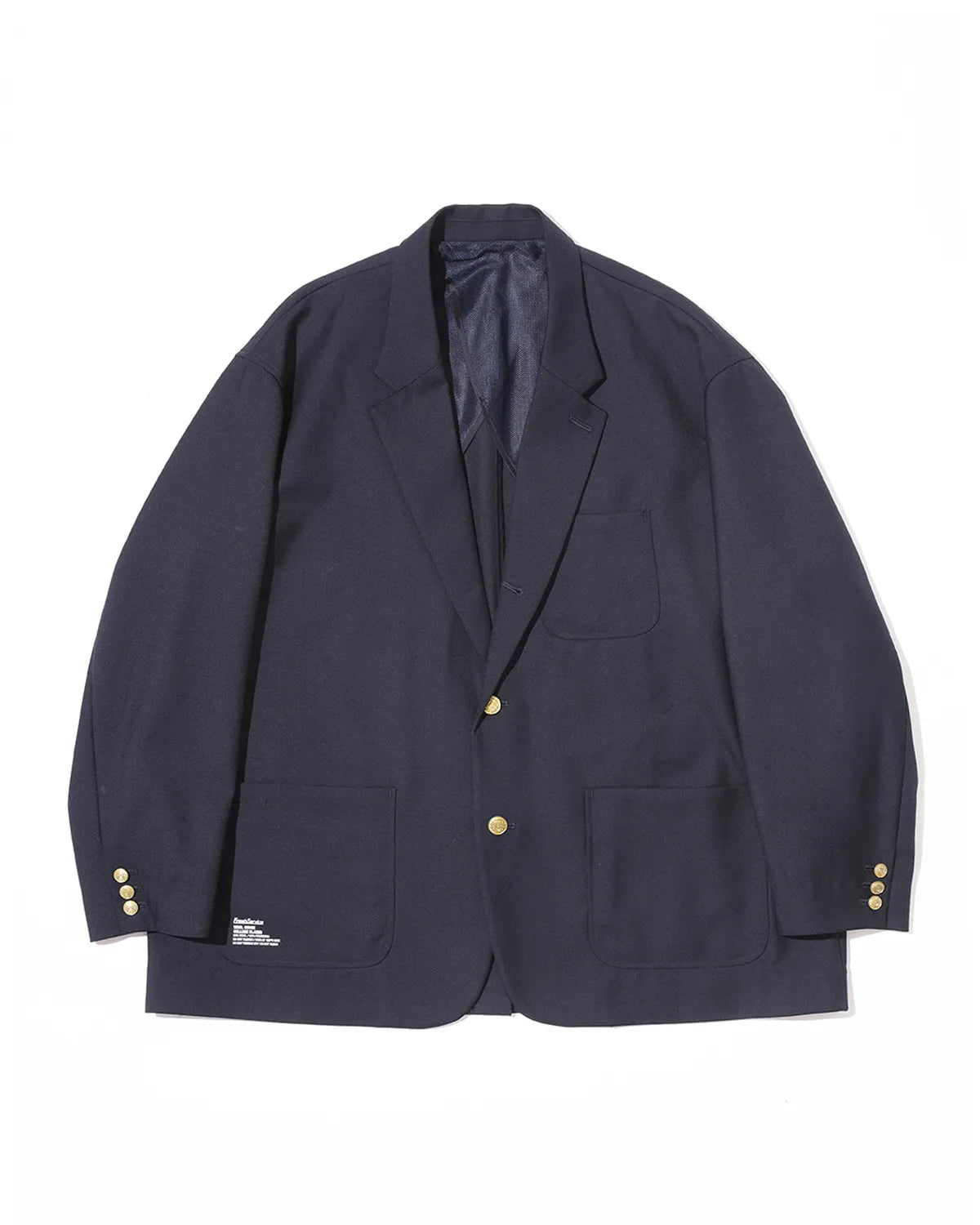 FreshService の WOOL SERGE COLLEGE BLAZER (FSC261-10212)