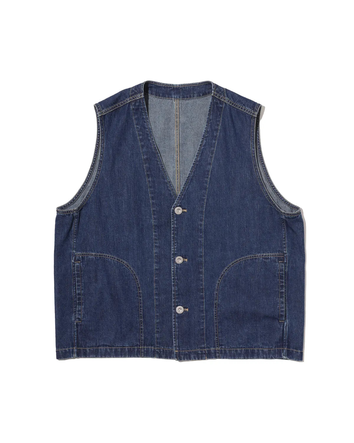 FreshService の WORKERS DENIM VEST (FSC261-30266FB)