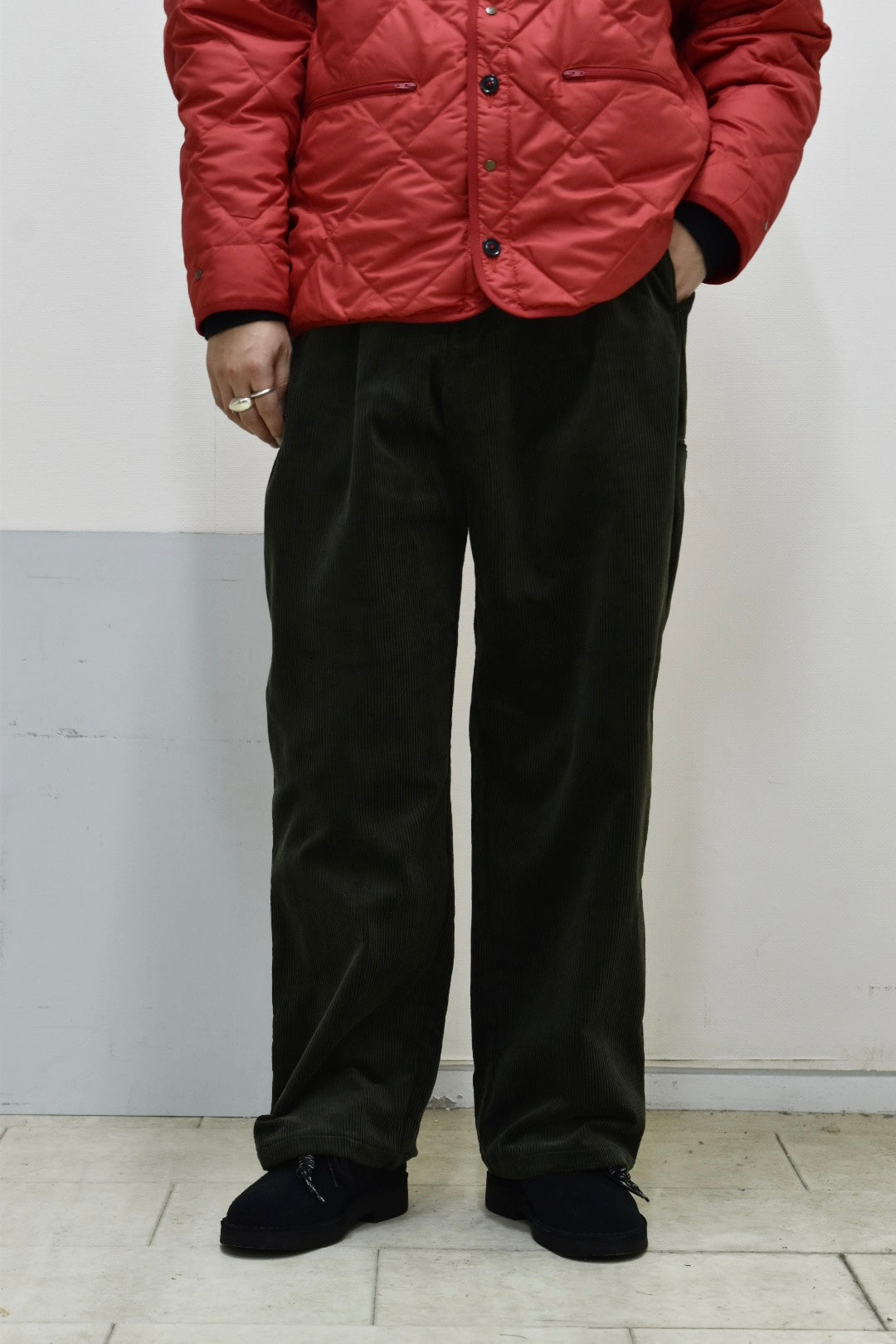 MODMNT / WIDE CORDUROY PANTS (M2520-1D043F)