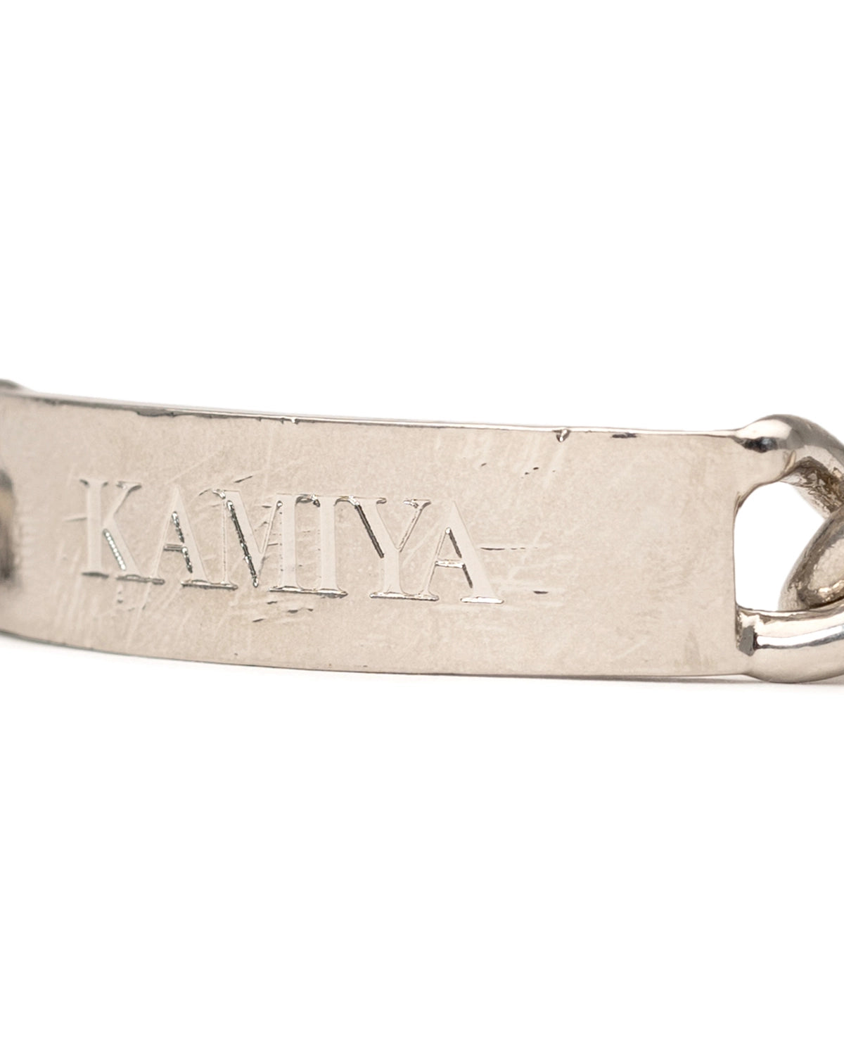 KAMIYA / "KAMIYA" ID Bracelet (G12AC071)