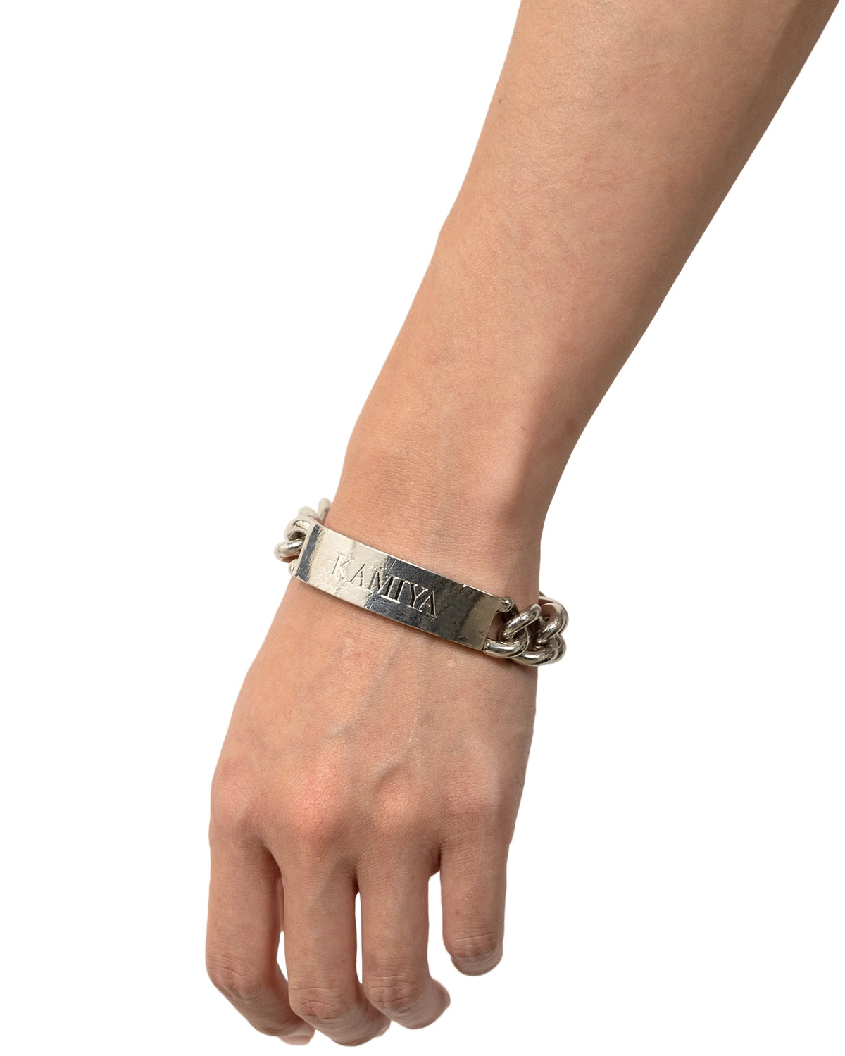 KAMIYA / "KAMIYA" ID Bracelet (G12AC071)