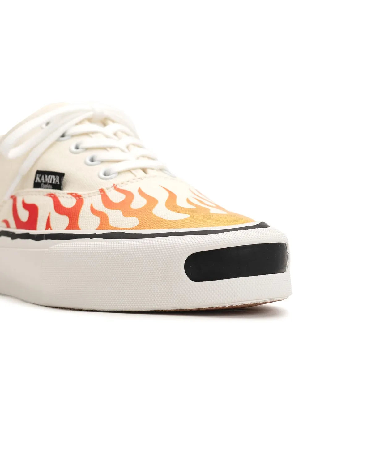 KAMIYA / "Herc"Fire Pattern Vulcanized Sneaker (G14FW702)
