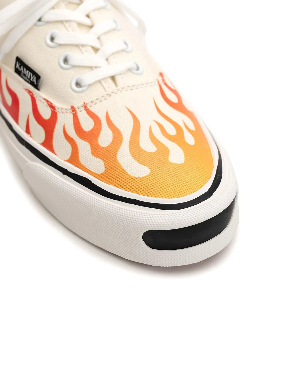 KAMIYA / "Herc"Fire Pattern Vulcanized Sneaker (G14FW702)