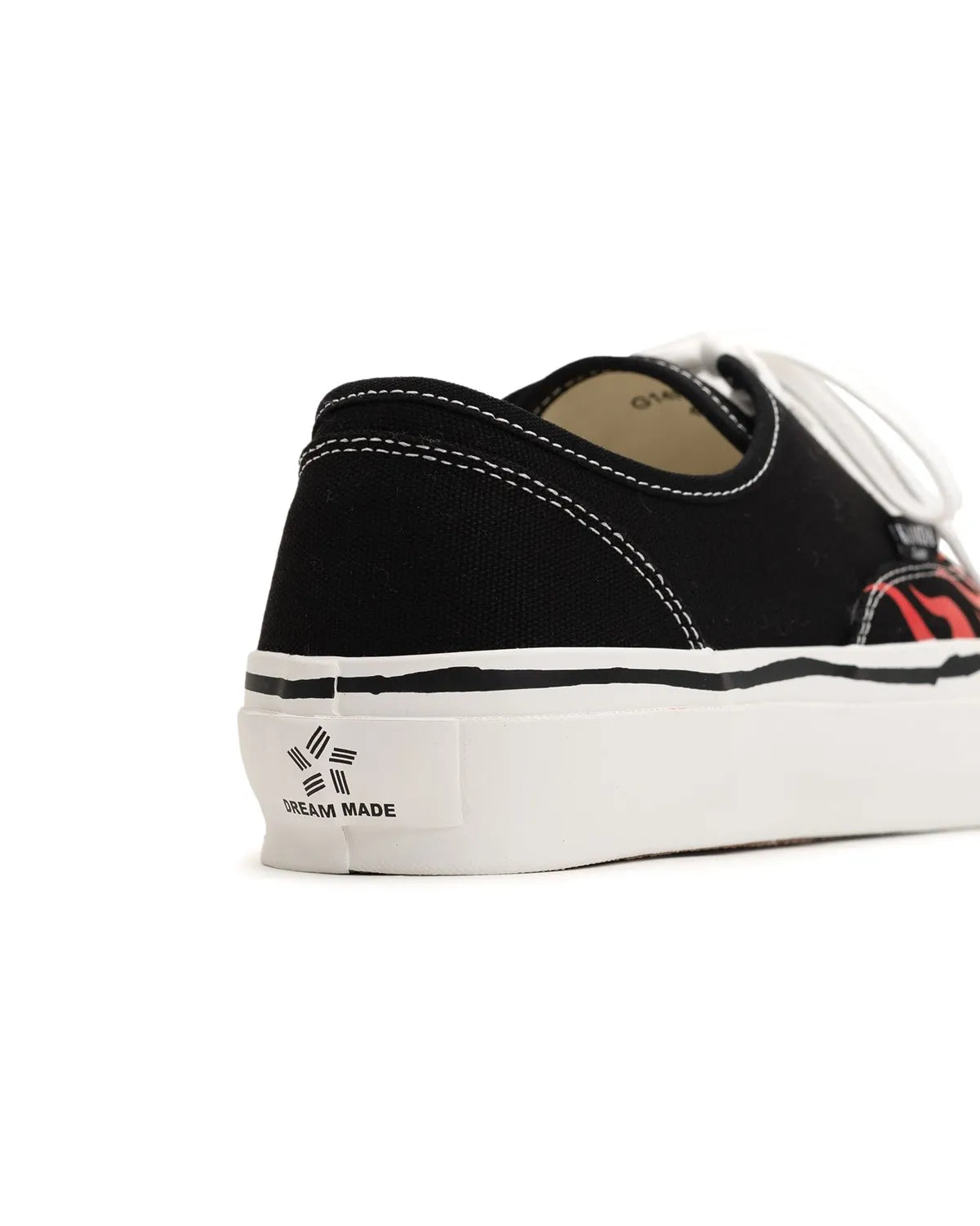 KAMIYA / "Herc"Fire Pattern Vulcanized Sneaker (G14FW702)