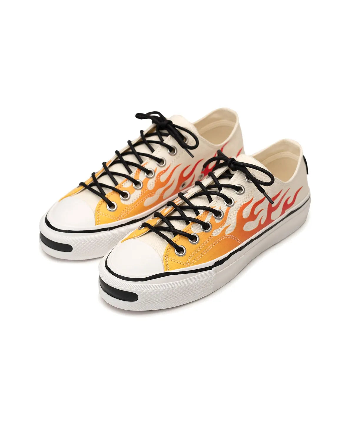 KAMIYA / "Joey"Fire Pattern Vulcanized Sneaker (G14FW703)