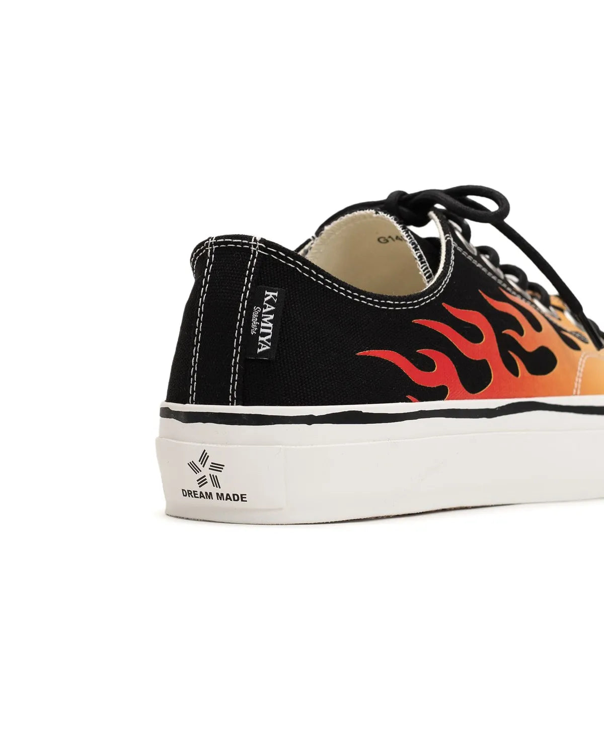 KAMIYA / "Joey"Fire Pattern Vulcanized Sneaker (G14FW703)