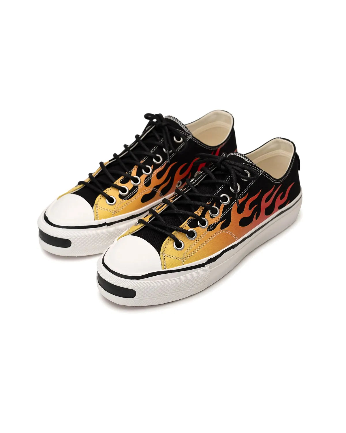 KAMIYA / "Joey"Fire Pattern Vulcanized Sneaker (G14FW703)