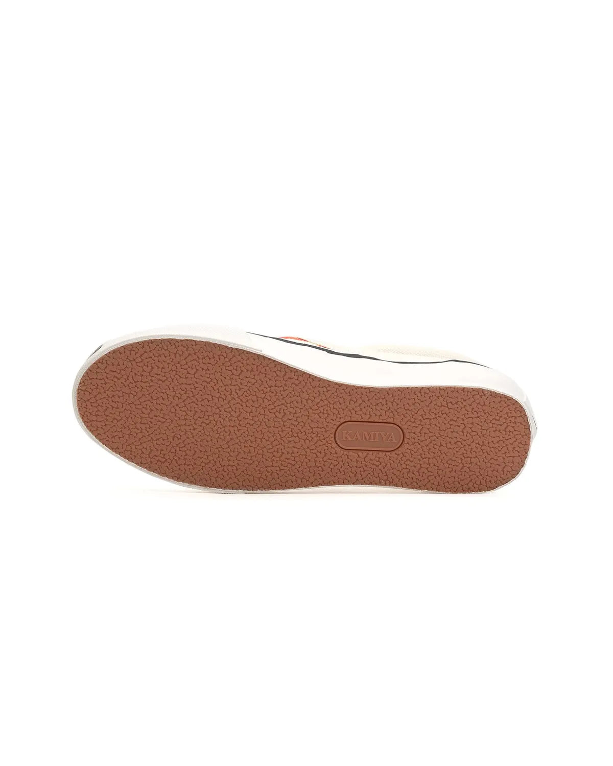 KAMIYA / "Cornell"Fire Pattern Vulcanized Slip on Sneaker (G14FW704)
