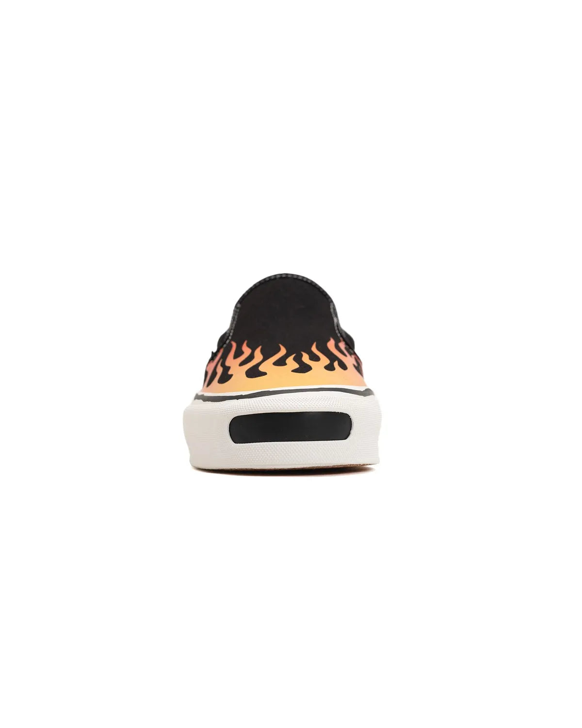 KAMIYA / "Cornell"Fire Pattern Vulcanized Slip on Sneaker (G14FW704)