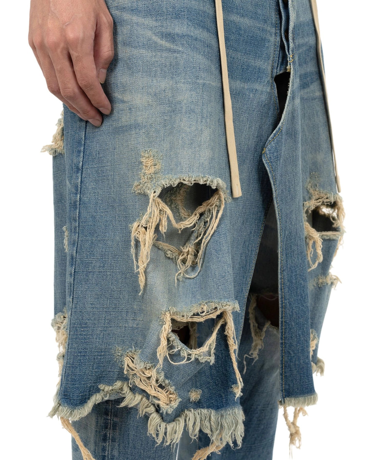 KAMIYA / Denim Wrap Skirt (G14PT040)