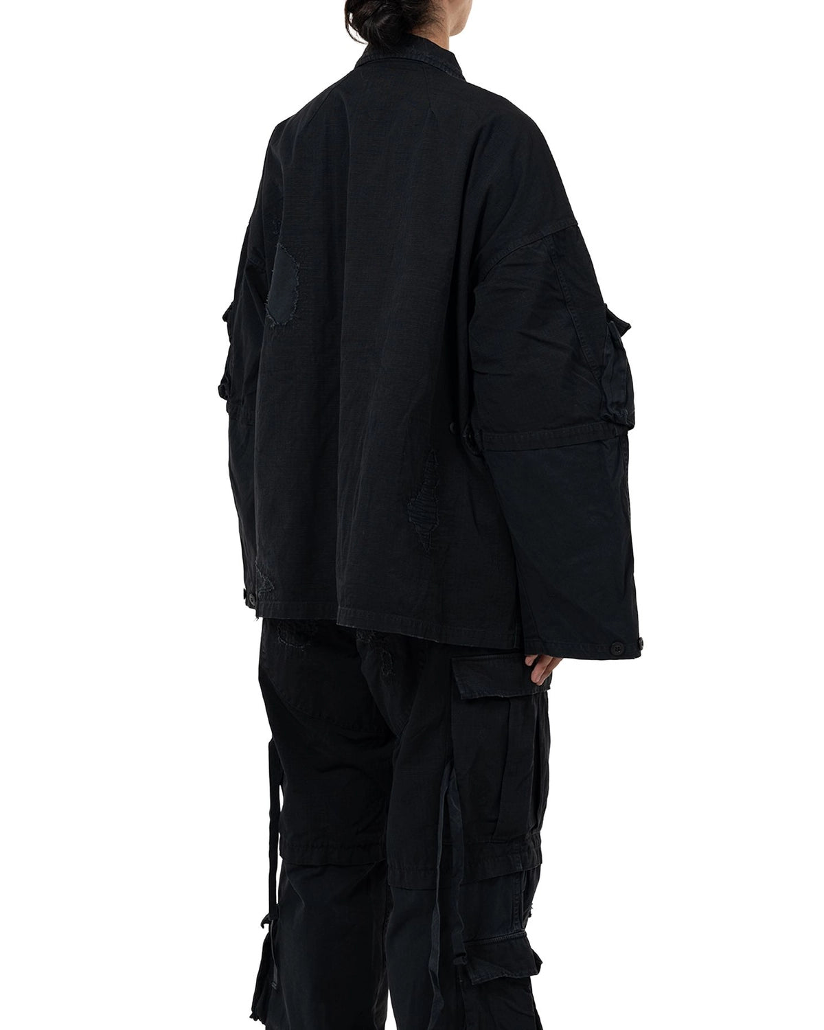 KAMIYA / Repaired Ripstop Fatigue Jacket (G15BL039)