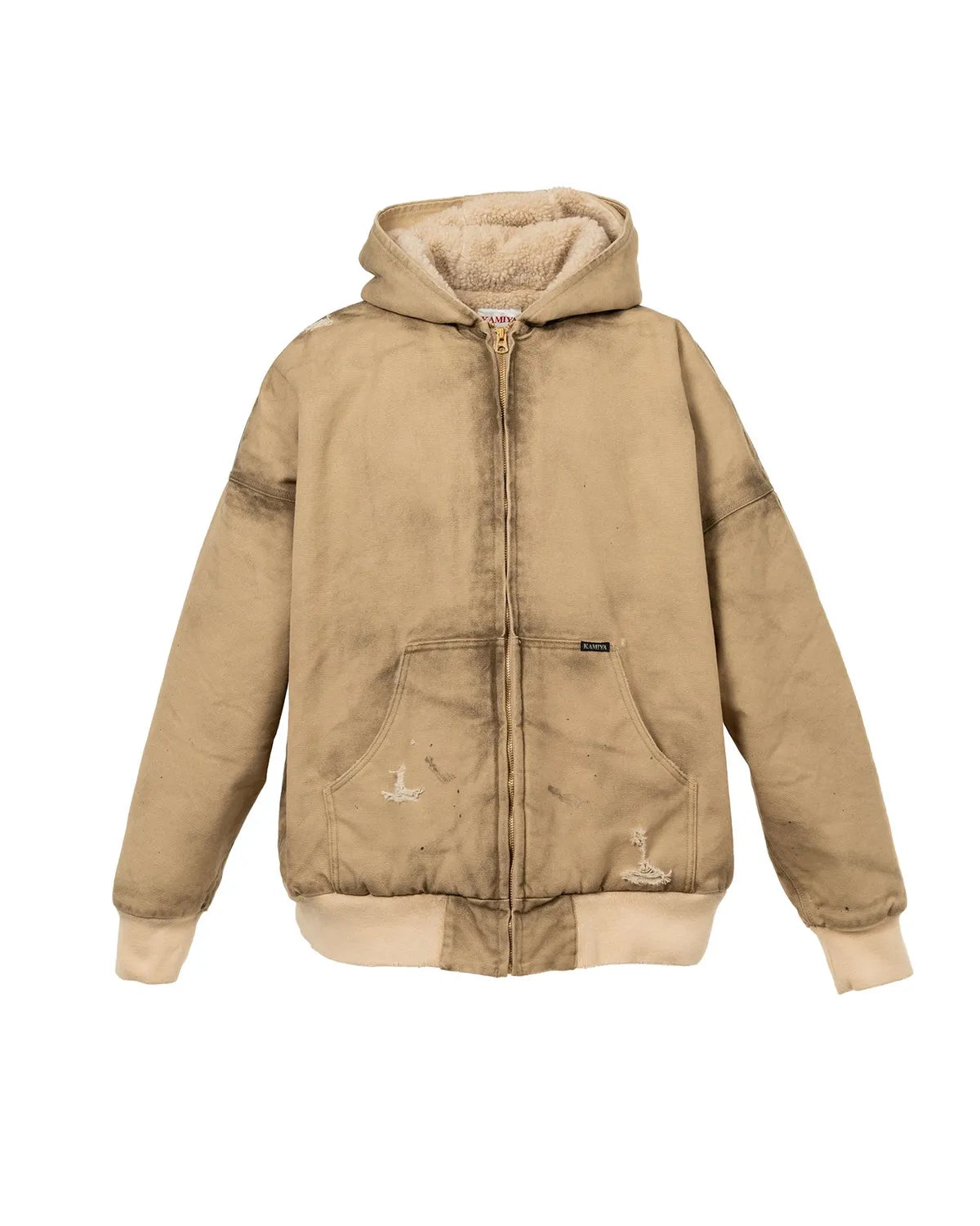 KAMIYA / BORO BoaDuck Zip Parka (G15BL101)