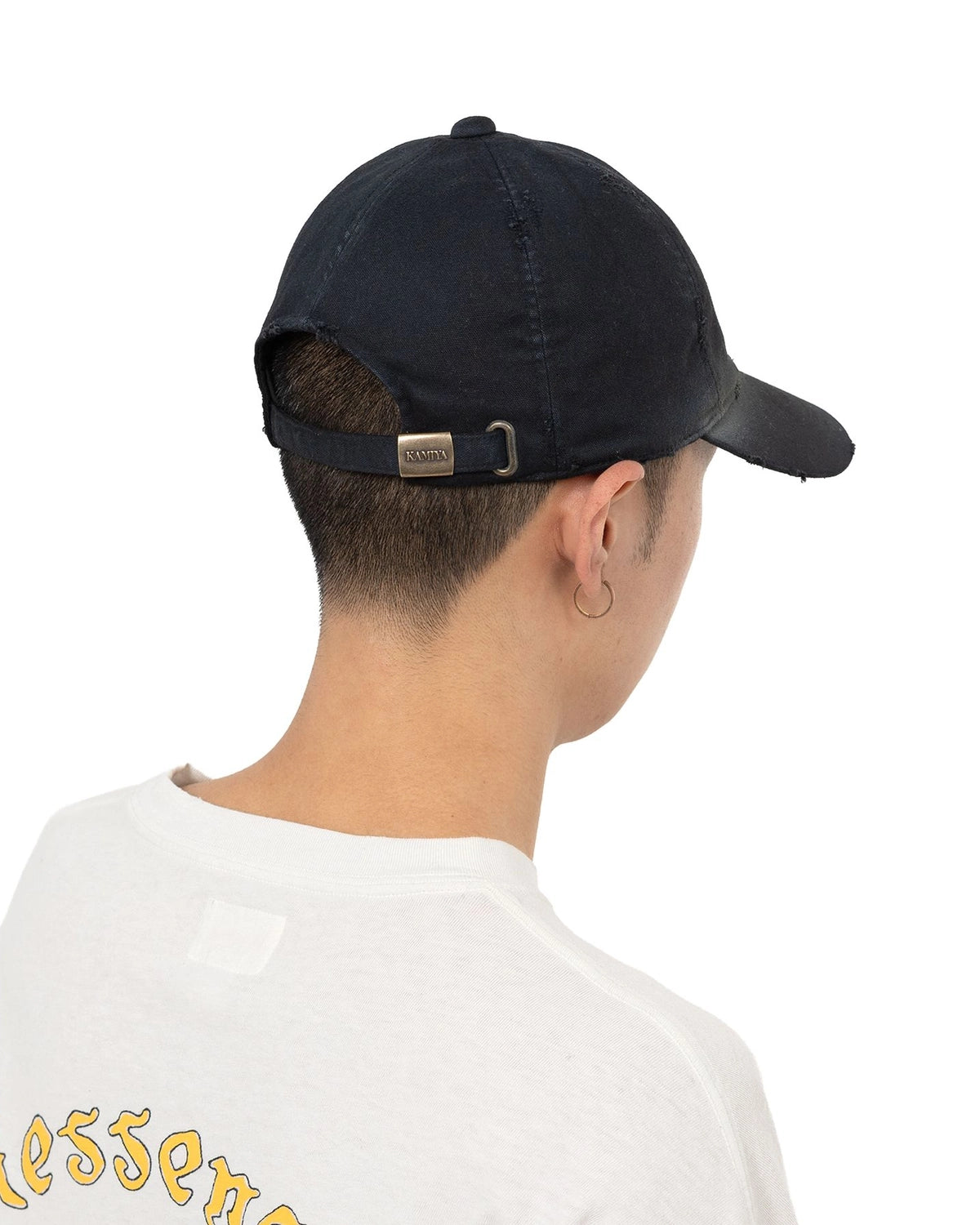KAMIYA / "KMY" Distressed Cap (G15CA101)