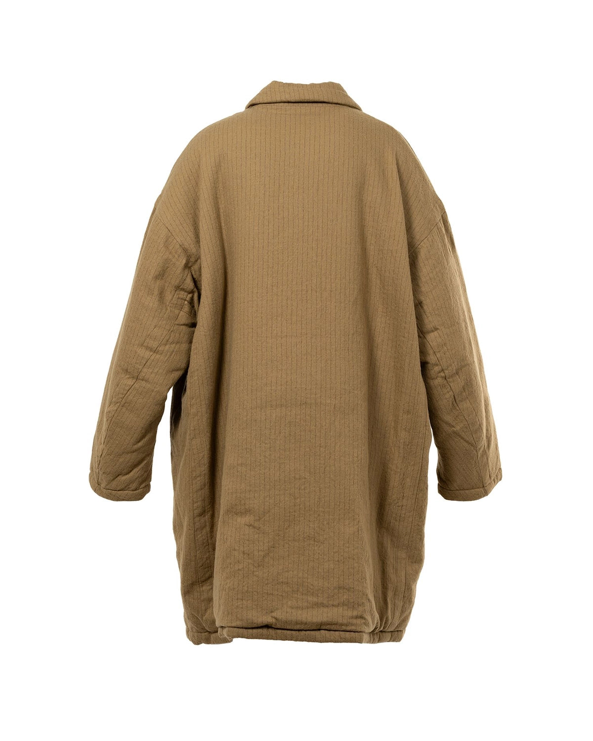 KAMIYA / Padded Pinstripe Coat (G15CT028)