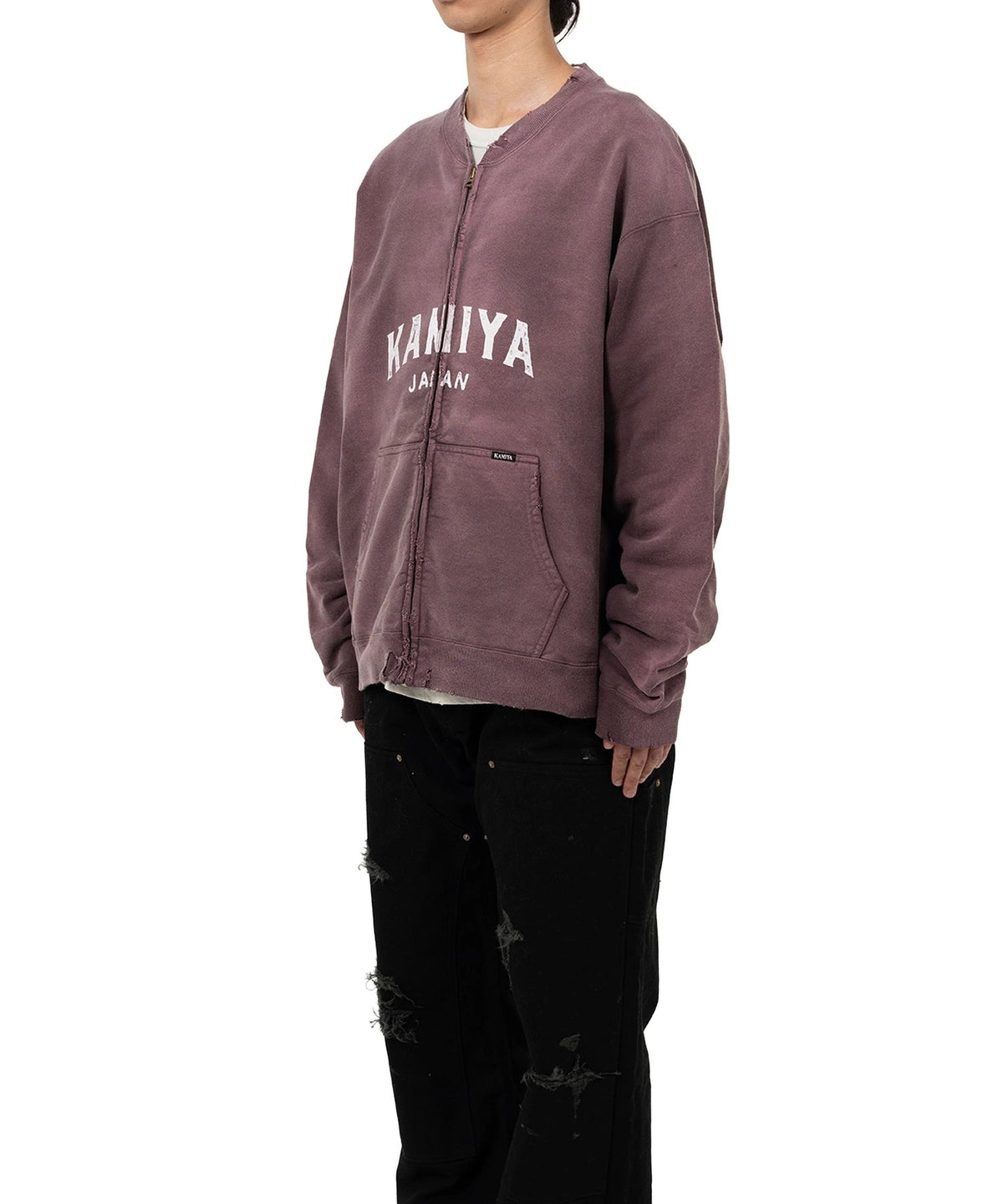 KAMIYA / "KAMIYA logo" Zip Jacket (G15JK075)