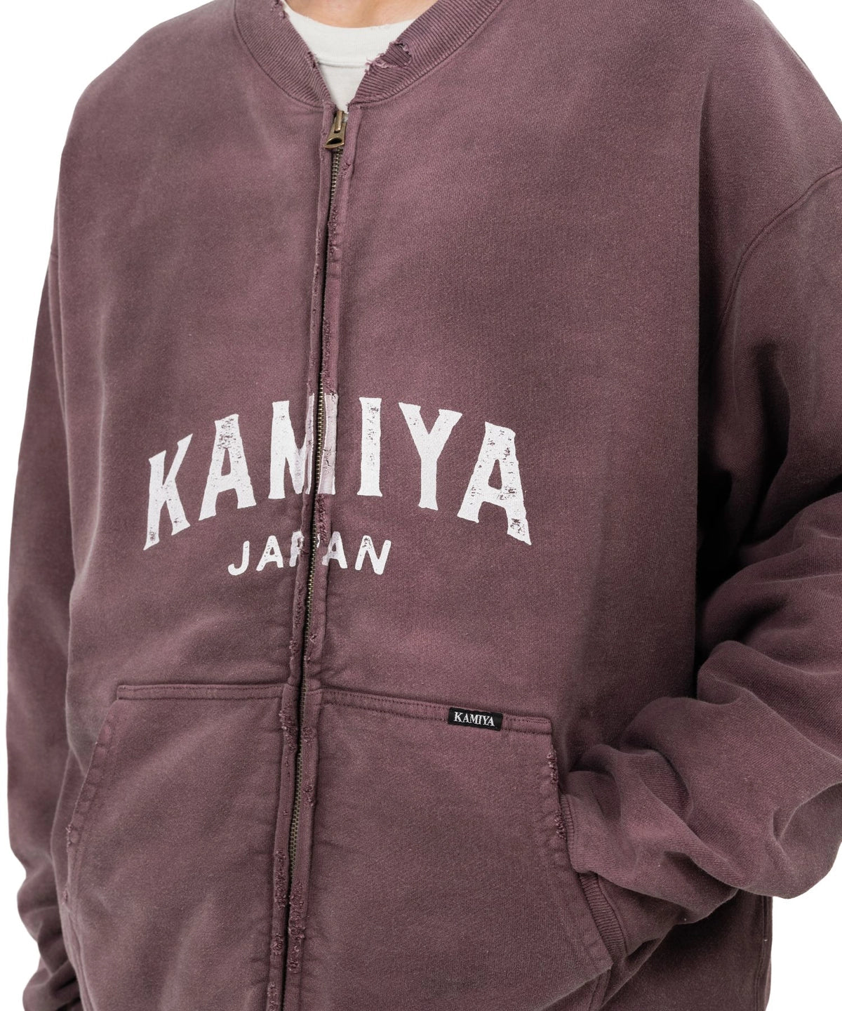 KAMIYA / "KAMIYA logo" Zip Jacket (G15JK075)