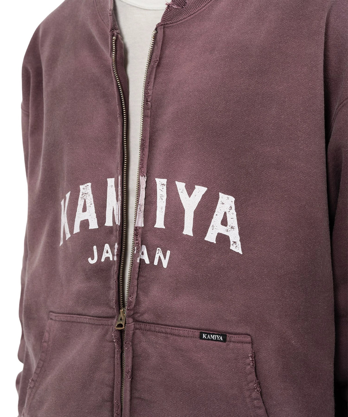 KAMIYA / "KAMIYA logo" Zip Jacket (G15JK075)