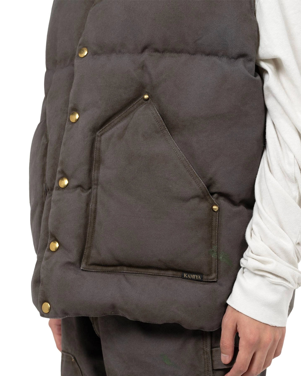 KAMIYA / "Rocky Mountain Featherbed x KAMIYA "Duck Down Vest (G15RM101)