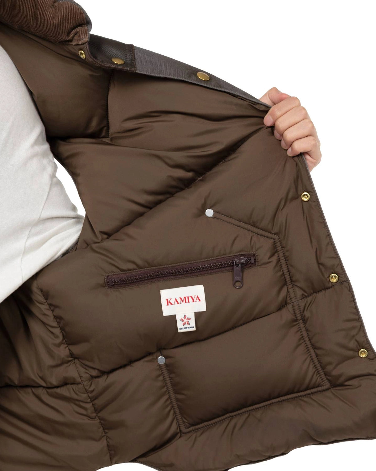 KAMIYA / "Rocky Mountain Featherbed x KAMIYA "Duck Down Vest (G15RM101)